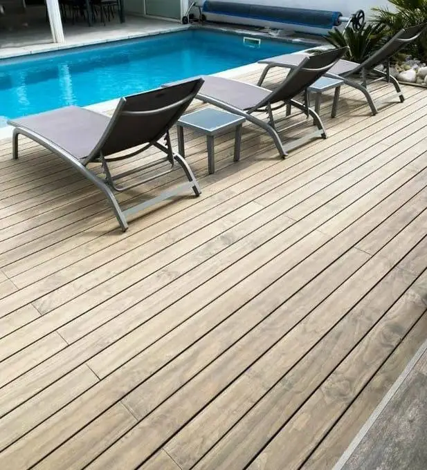 Terrasse sans vis (Grad) — réalisation Chéroise de Bâtiment