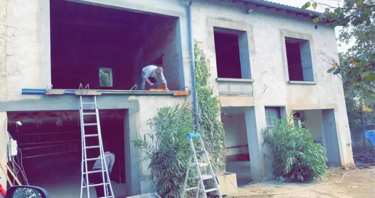 Rénovation de maison — réalisation Chéroise de Bâtiment