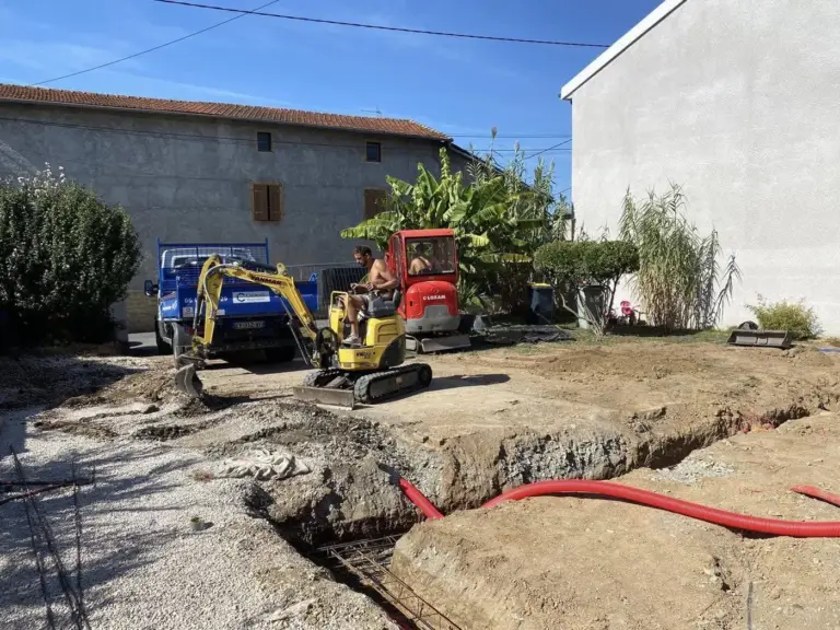 Construction de maison individuelle — réalisation Chéroise de Bâtiment