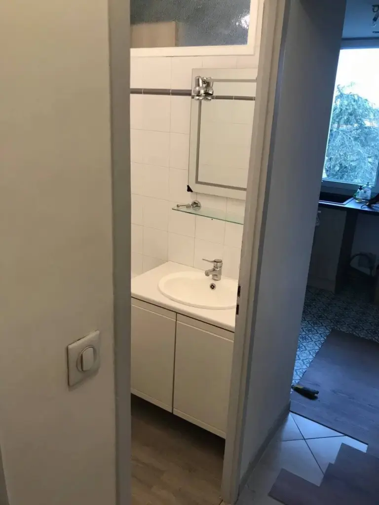 Rénovation de salle de bains — réalisation Chéroise de Bâtiment