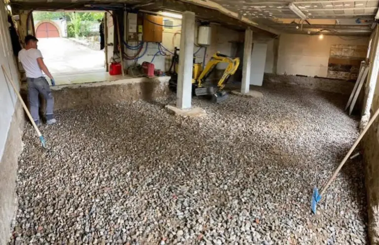 Aménagement de sous-sol — réalisation Chéroise de Bâtiment