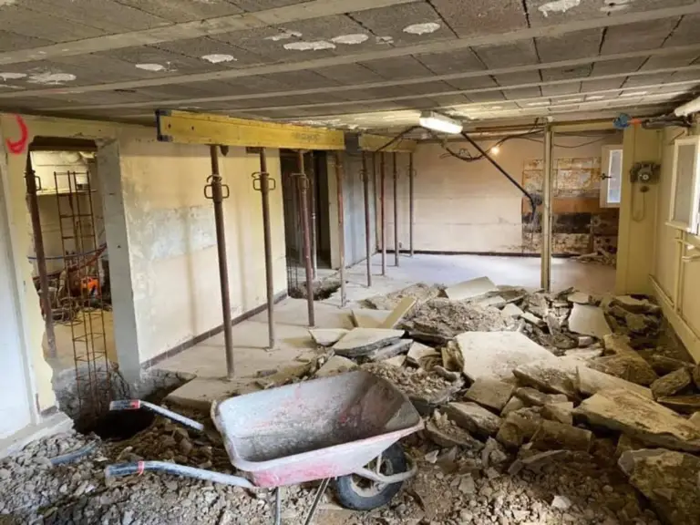 Démolition — réalisation Chéroise de Bâtiment