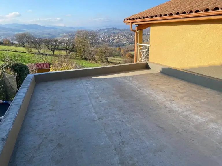 Terrasse sans vis (Grad) — réalisation Chéroise de Bâtiment